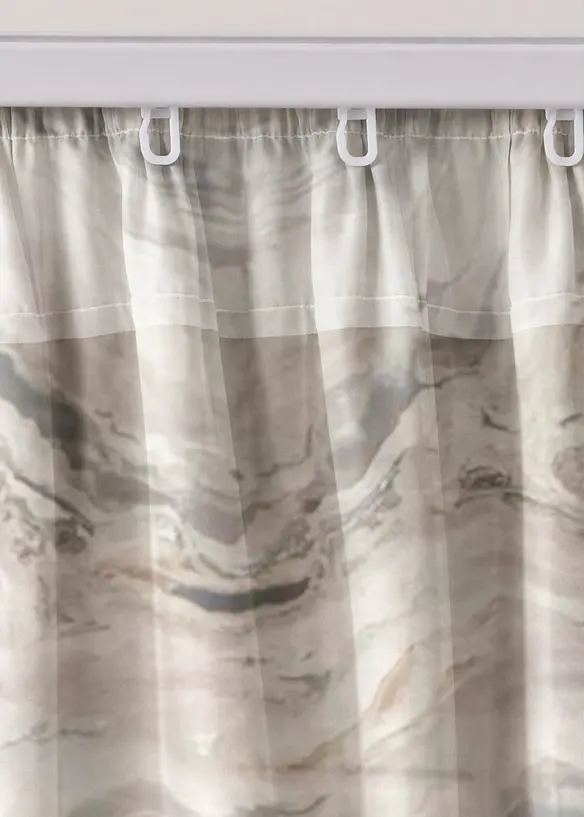 Voilage &agrave; imprim&eacute; (1 pce), bonprix