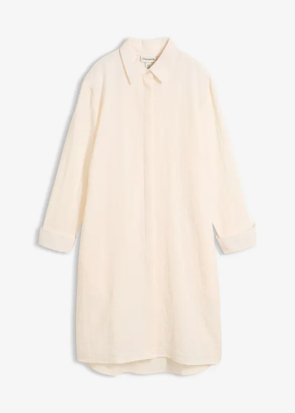 Chemisier long et doux, viscose majoritaire, bonprix