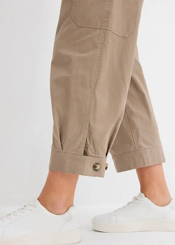 Pantalon cargo raccourci, bonprix
