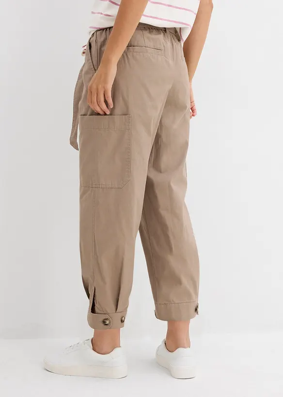 Pantalon cargo raccourci, bonprix