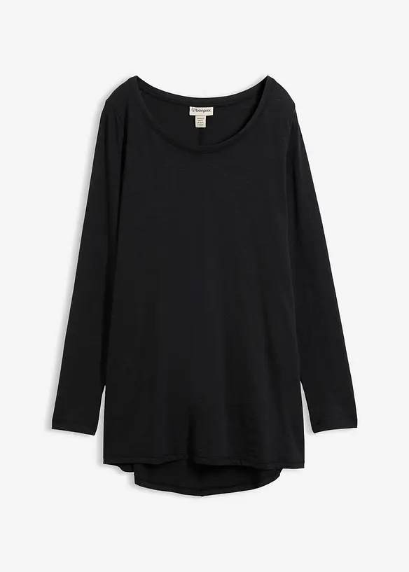 T-shirt manches longues 100% coton, bonprix