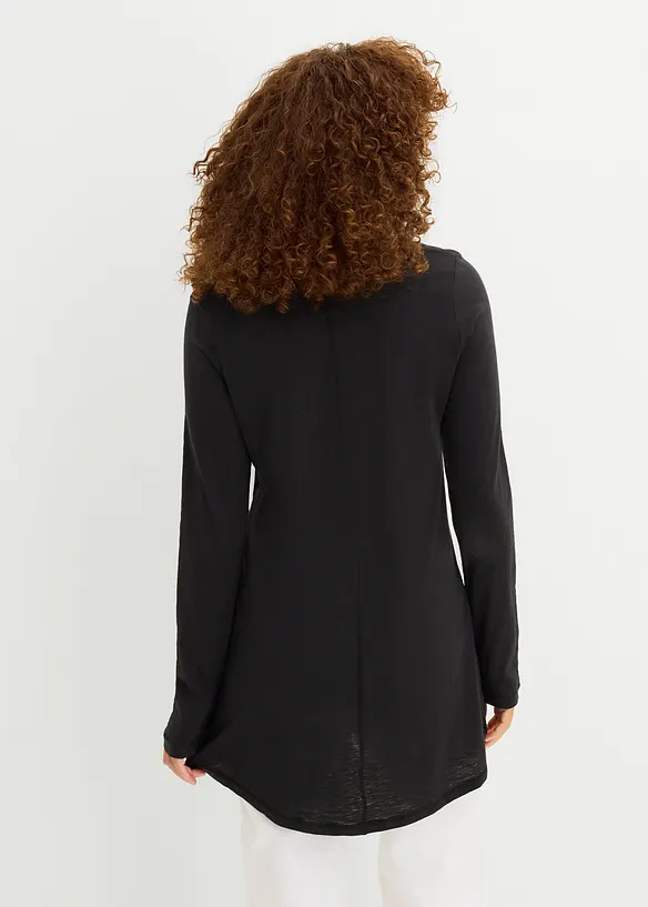 T-shirt manches longues 100% coton, bonprix