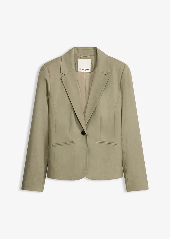 Blazer &agrave; poches passepoil&eacute;es, petite stature, bonprix