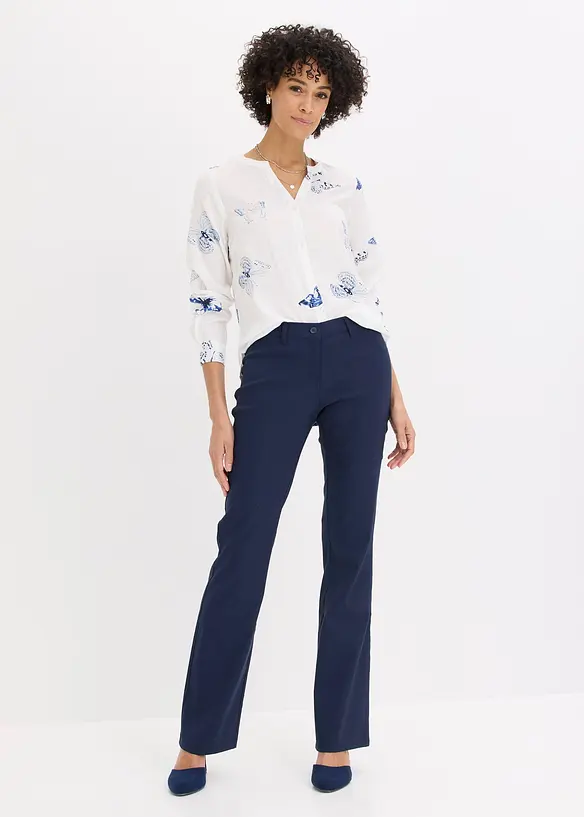 Chemisier imprim&eacute; en viscose, bonprix