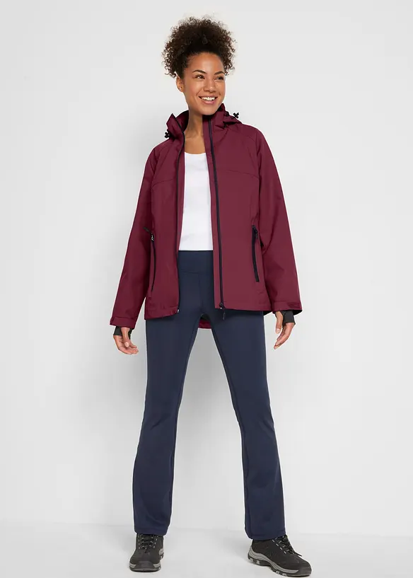 Veste imperm&eacute;able &agrave; d&eacute;tails r&eacute;fl&eacute;chissants, bonprix