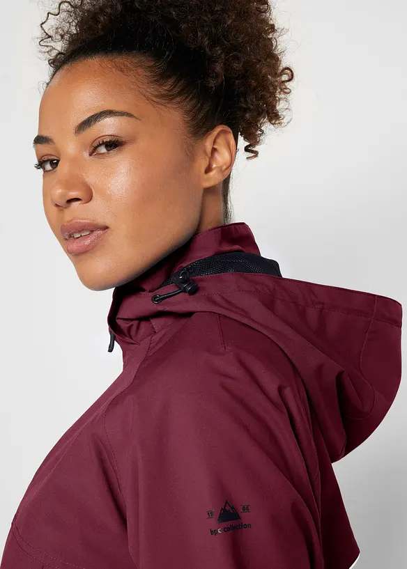 Veste imperm&eacute;able &agrave; d&eacute;tails r&eacute;fl&eacute;chissants, bonprix