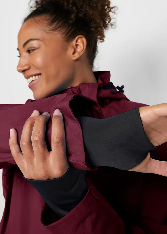 Veste imperm&eacute;able &agrave; d&eacute;tails r&eacute;fl&eacute;chissants, bonprix