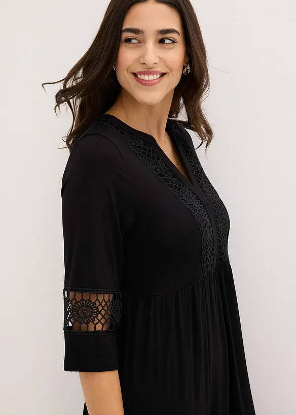 Robe-tunique en viscose douce, bonprix