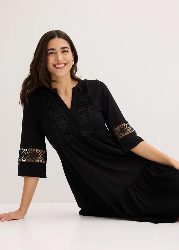 Robe-tunique en viscose douce, bonprix