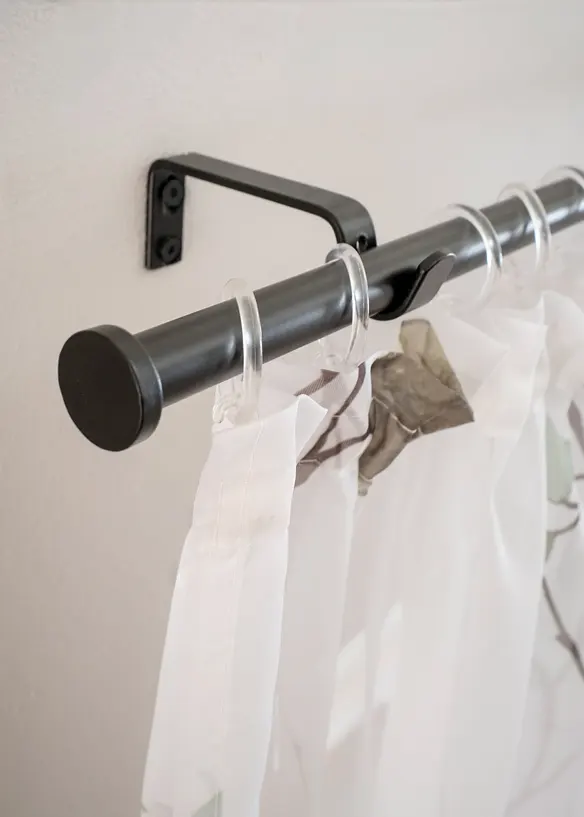 Tringle &agrave; rideau embout rondelle, bonprix