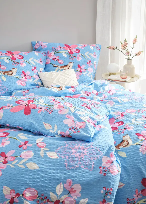 Parure de lit en seersucker, bonprix