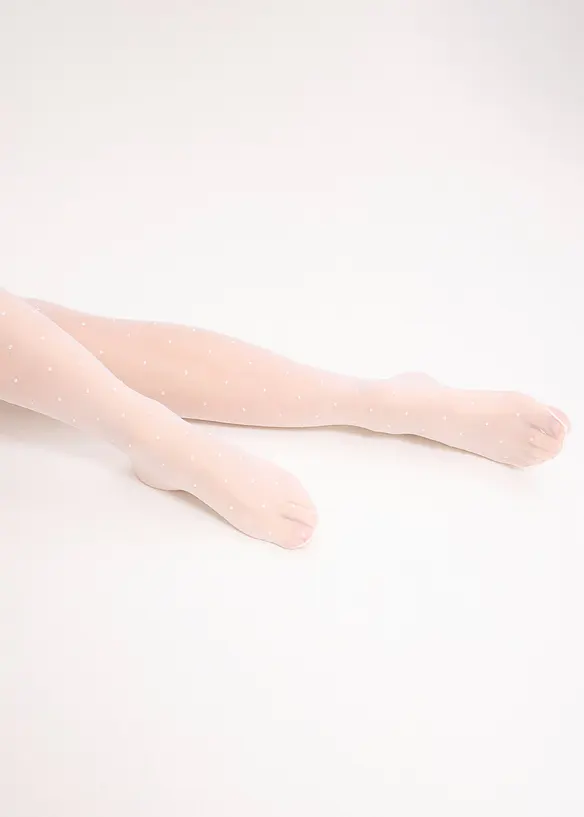 Bas autofixants avec dentelle 20D, bonprix