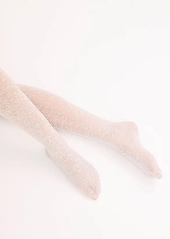 Collant voile effet r&eacute;sille 30D, bonprix