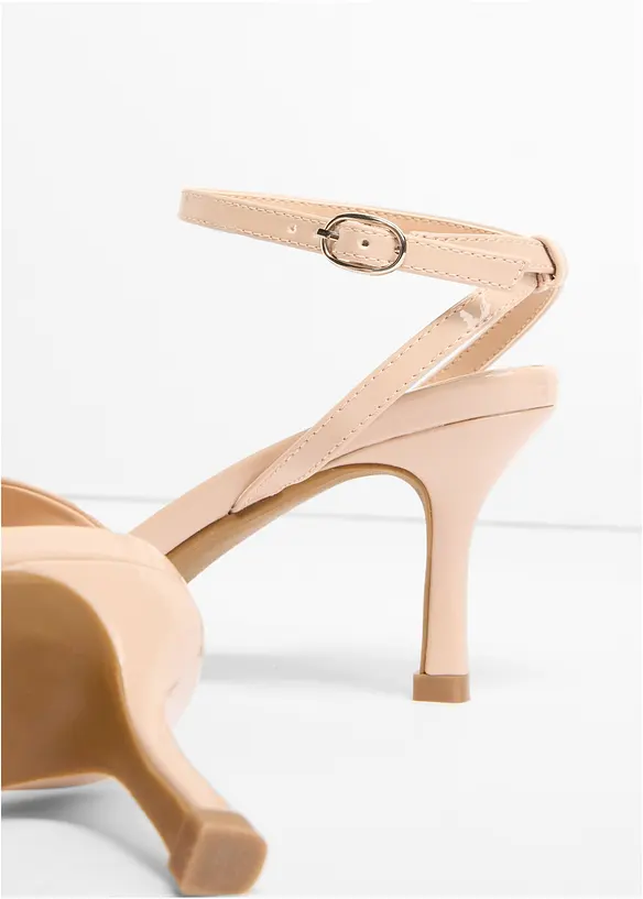 Sandales &agrave; talon et brides, bonprix