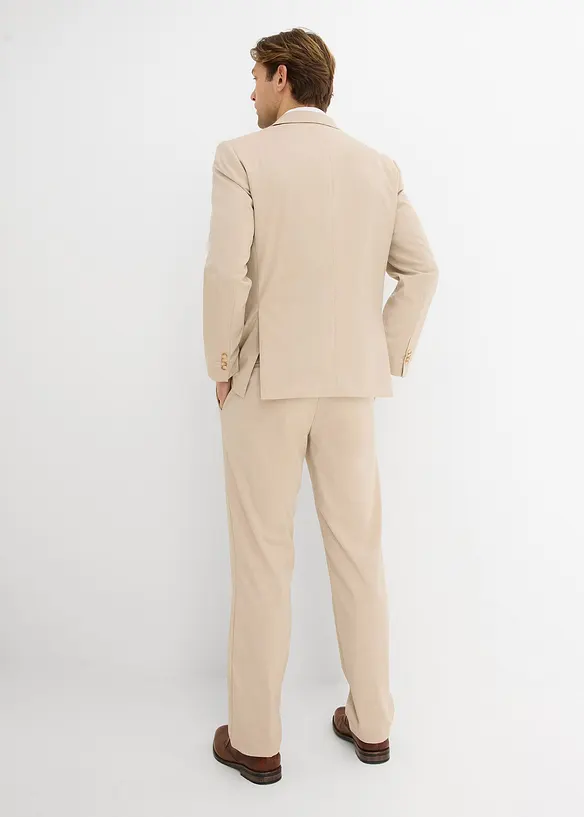 Costume 4 pi&egrave;ces avec gilet sans manches et cravate, regular, bonprix