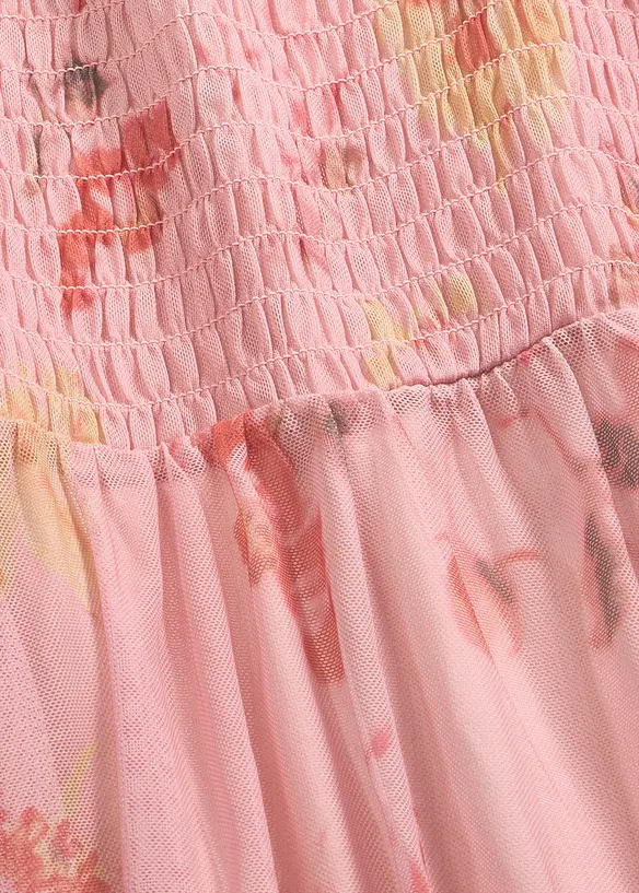 Robe en jersey mesh d&eacute;licat, bonprix