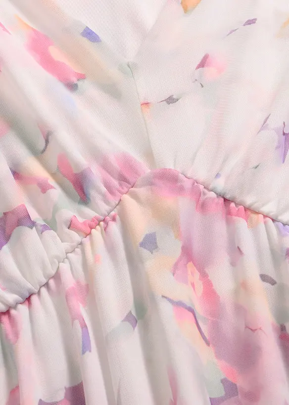 Robe en jersey mesh d&eacute;licat, bonprix