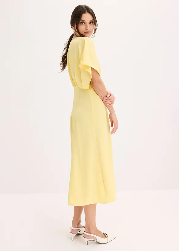 Robe longue en satin brillant, bonprix