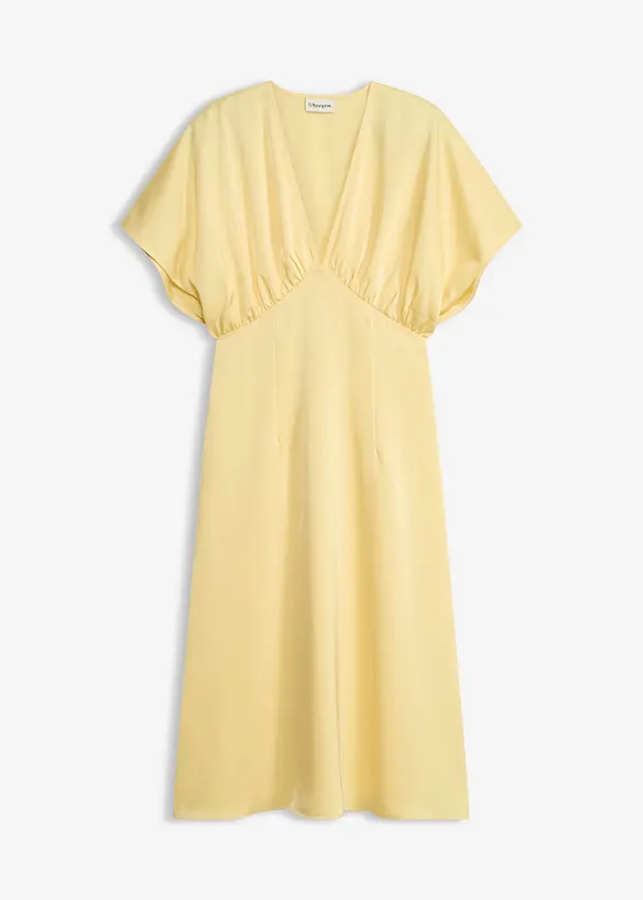 Robe longue en satin brillant, bonprix