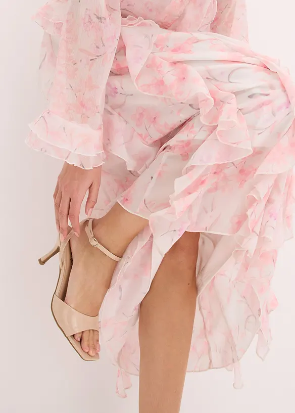 Jupe longue en mousseline l&eacute;g&egrave;re, bonprix