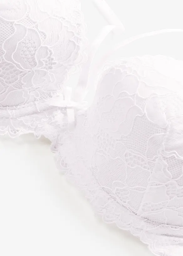 Soutien-gorge &agrave; coques en dentelle, bonprix