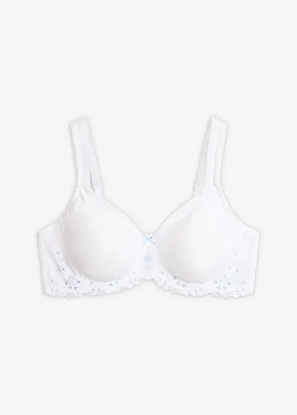 Soutien-gorge minimiseur &agrave; broderies, bonprix