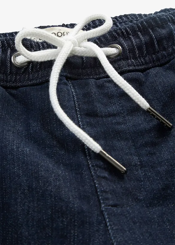 Jean large taille mi-haute, extensible, bonprix