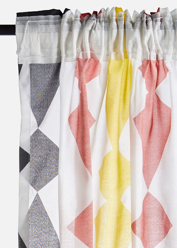 Voilage en polyester recycl&eacute; (1 pce), bonprix