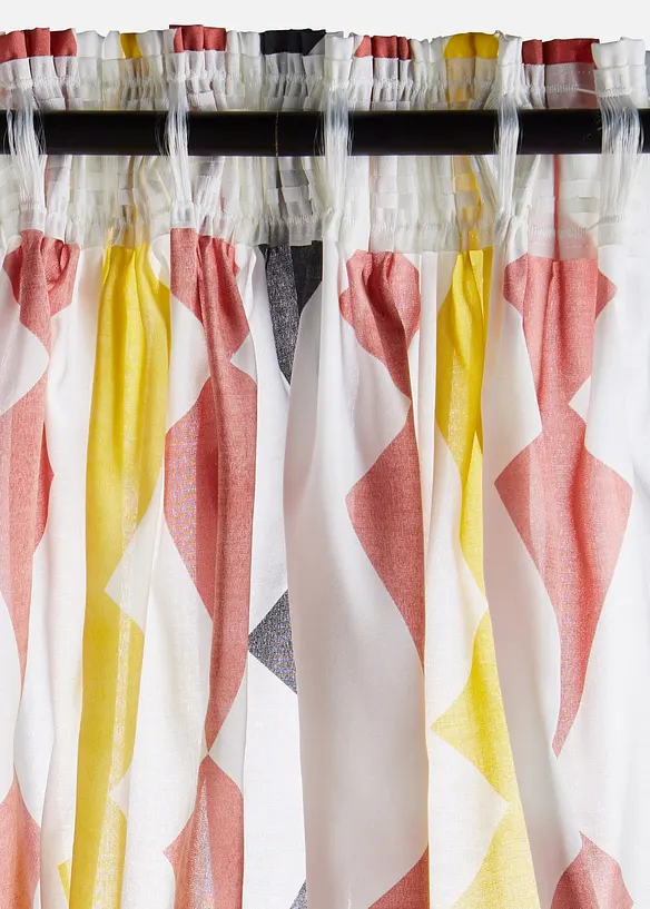 Voilage en polyester recycl&eacute; (1 pce), bonprix