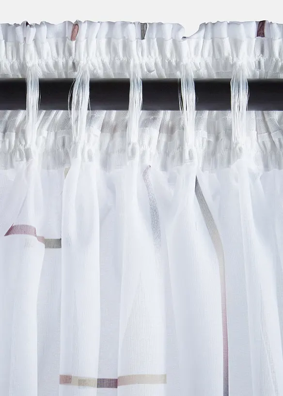 Voilage imprim&eacute; (1&nbsp;pce), bonprix