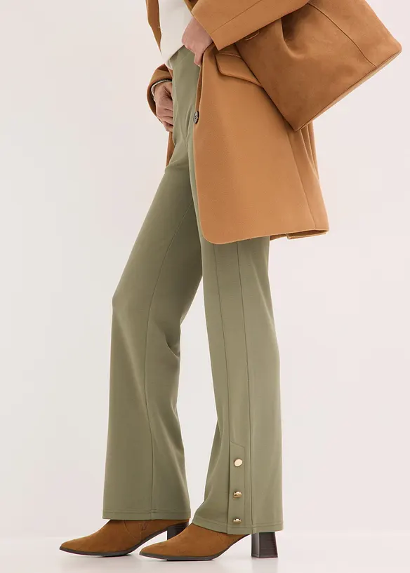 Pantalon en jersey Punto di Roma, bonprix