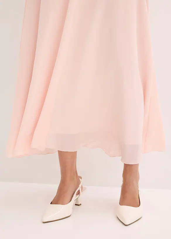 Robe longue avec dentelle, bonprix