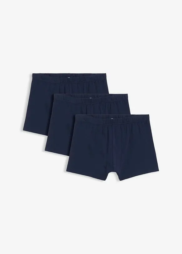 Lot de 3 boxers coton, bonprix