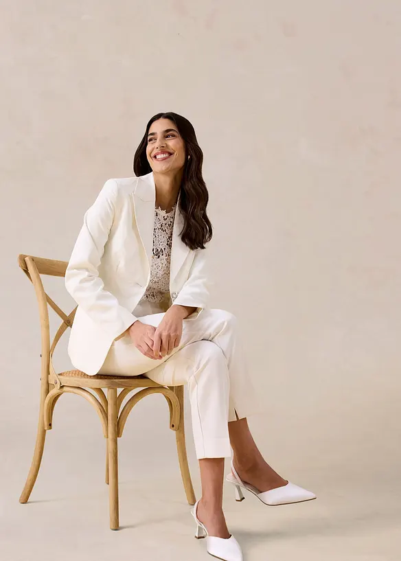 Blazer &agrave; boutons d&eacute;coratifs, bonprix