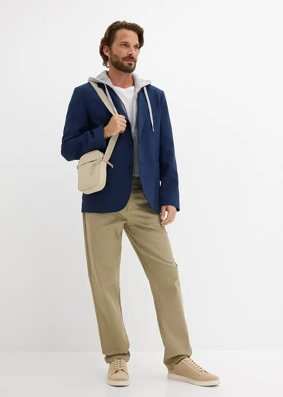 Veste de costume avec capuche amovible, bonprix