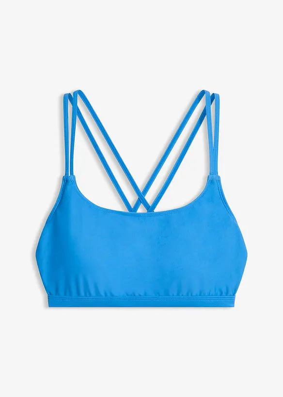 Haut de maillot brassi&egrave;re &agrave; bretelles crois&eacute;es, bonprix