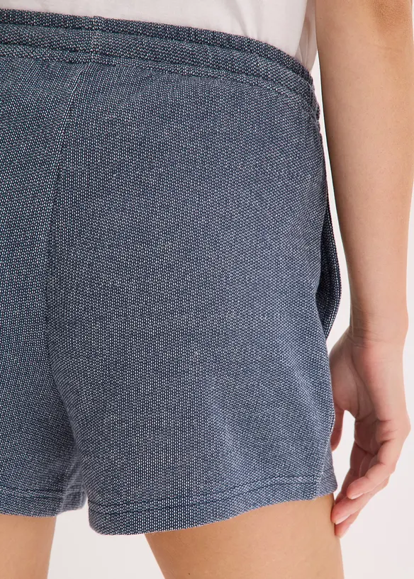 Short en sweat aspect jean, bonprix