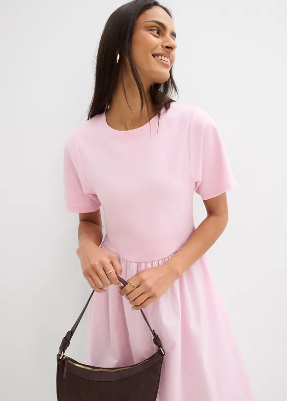 Robe midi 100% coton, bonprix