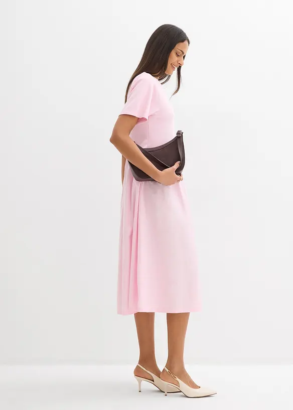 Robe midi 100% coton, bonprix