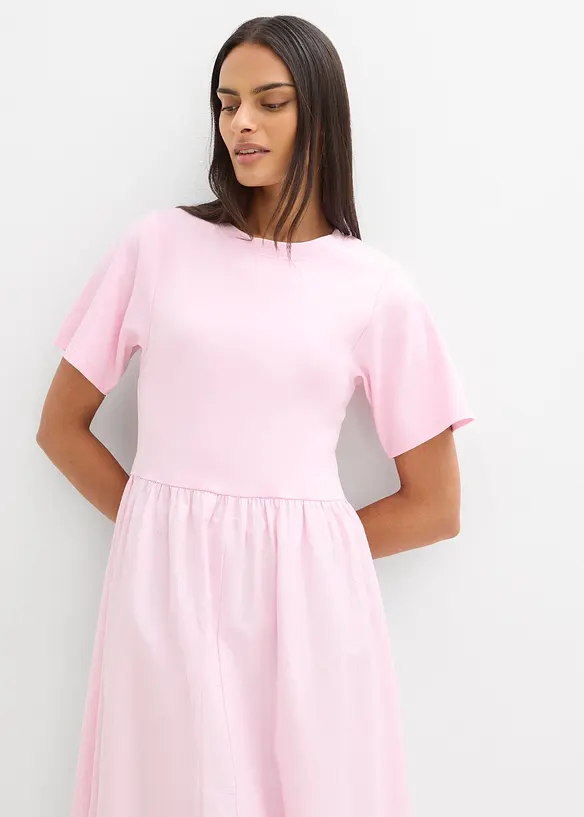 Robe midi 100% coton, bonprix