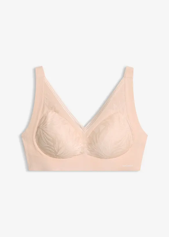 Soutien-gorge Feel Comfort rembourr&eacute;, sans armatures, d&eacute;coupes laser, bonprix