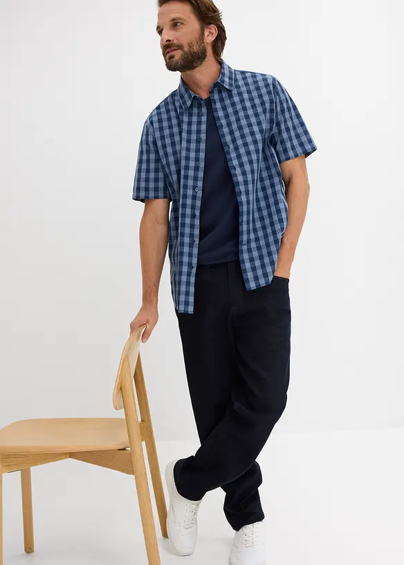 Chemise manches courtes 100% coton, bonprix