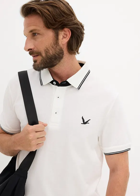 Lot de 2 polos 100% coton, bonprix