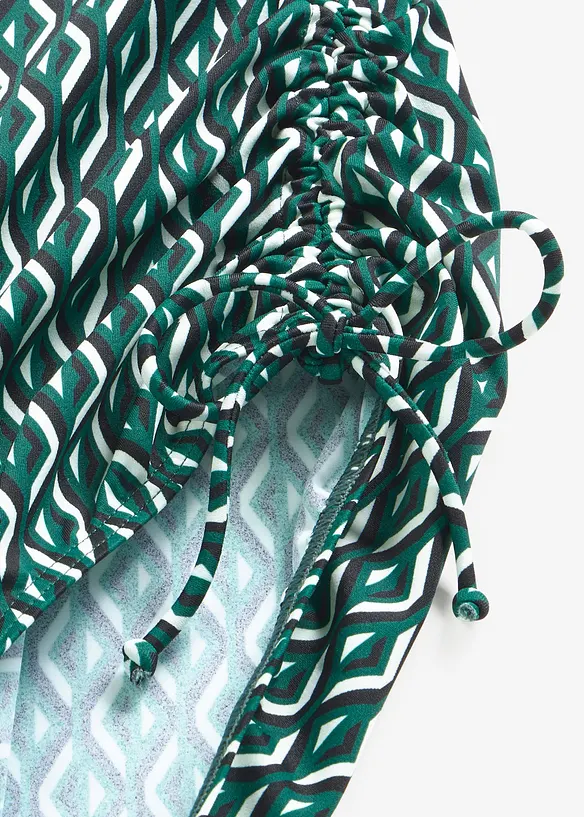 Maillot 1 pi&egrave;ce &agrave; nouettes, bonprix