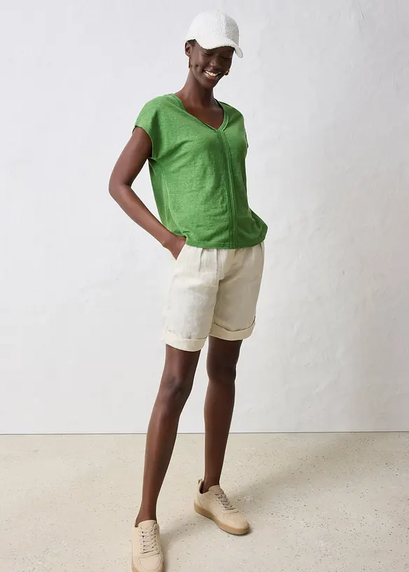 T-shirt 100% lin, bonprix