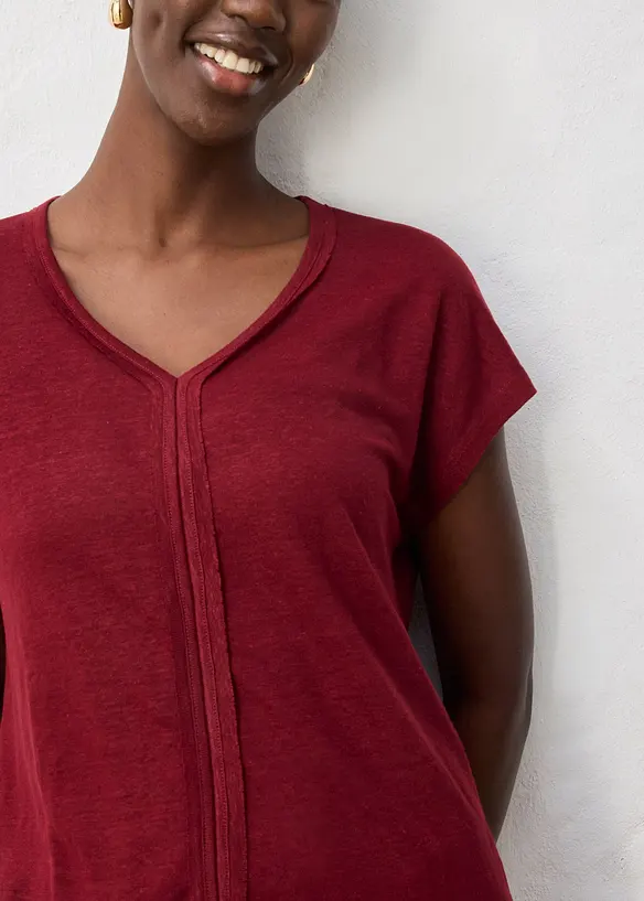 T-shirt 100% lin, bonprix