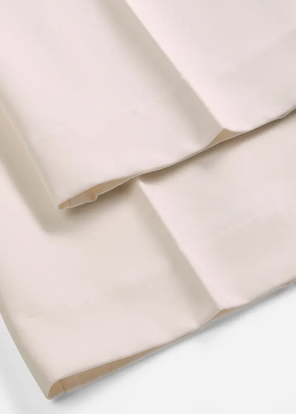 Pantalon large &agrave; pinces, bonprix