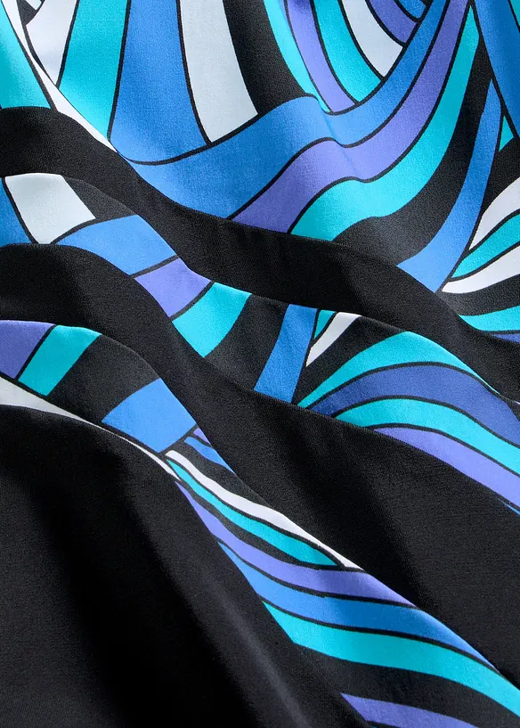 Maillot 1 pi&egrave;ce sculptant, maintien mod&eacute;r&eacute;, bonprix