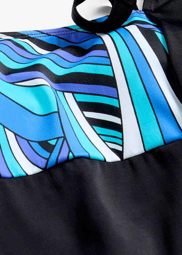 Robe de bain sculptante, jambe longue, maintien l&eacute;ger, bonprix