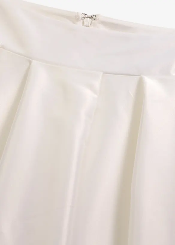 Jupe longue en satin brillant, bonprix